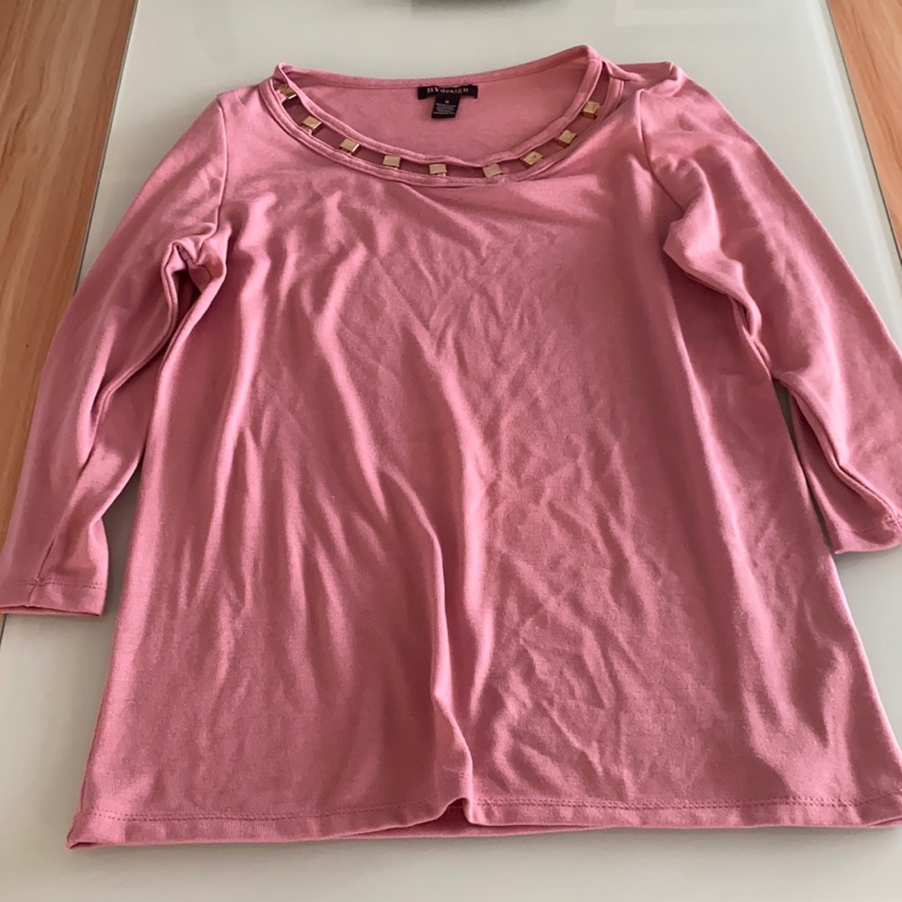 Dusty pink mauve shirt